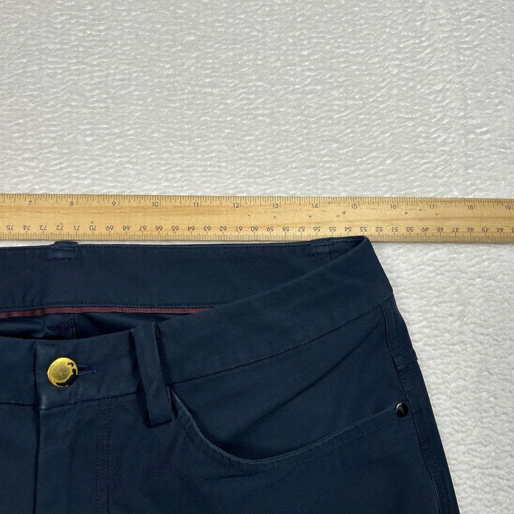 Lululemon ABC Pant Slim Trousers Mens 30 Navy Blue Technical Five Pocket Casual - Picture 8 of 10